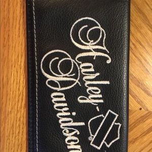 Harley Davidson checkbook cover